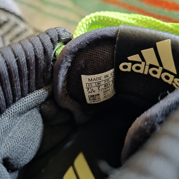 Adidas Dame 5 Street Light glow-in-the-dark speed, men's 7.5 - Picture 4 of 4